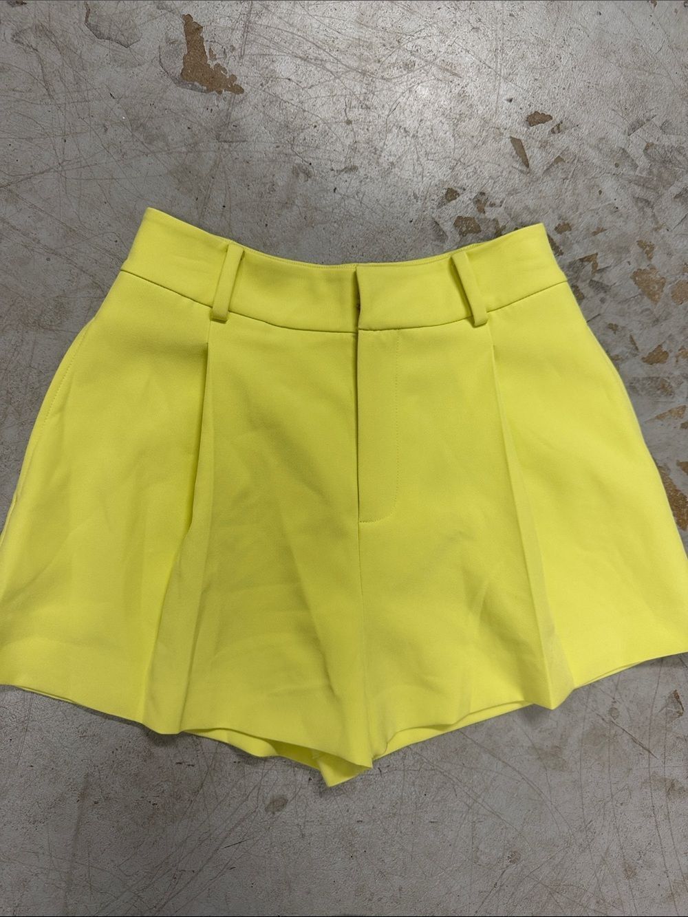 GENERATION LOVE - Bright Yellow Shorts - NWT - Size 0 High Waist Short